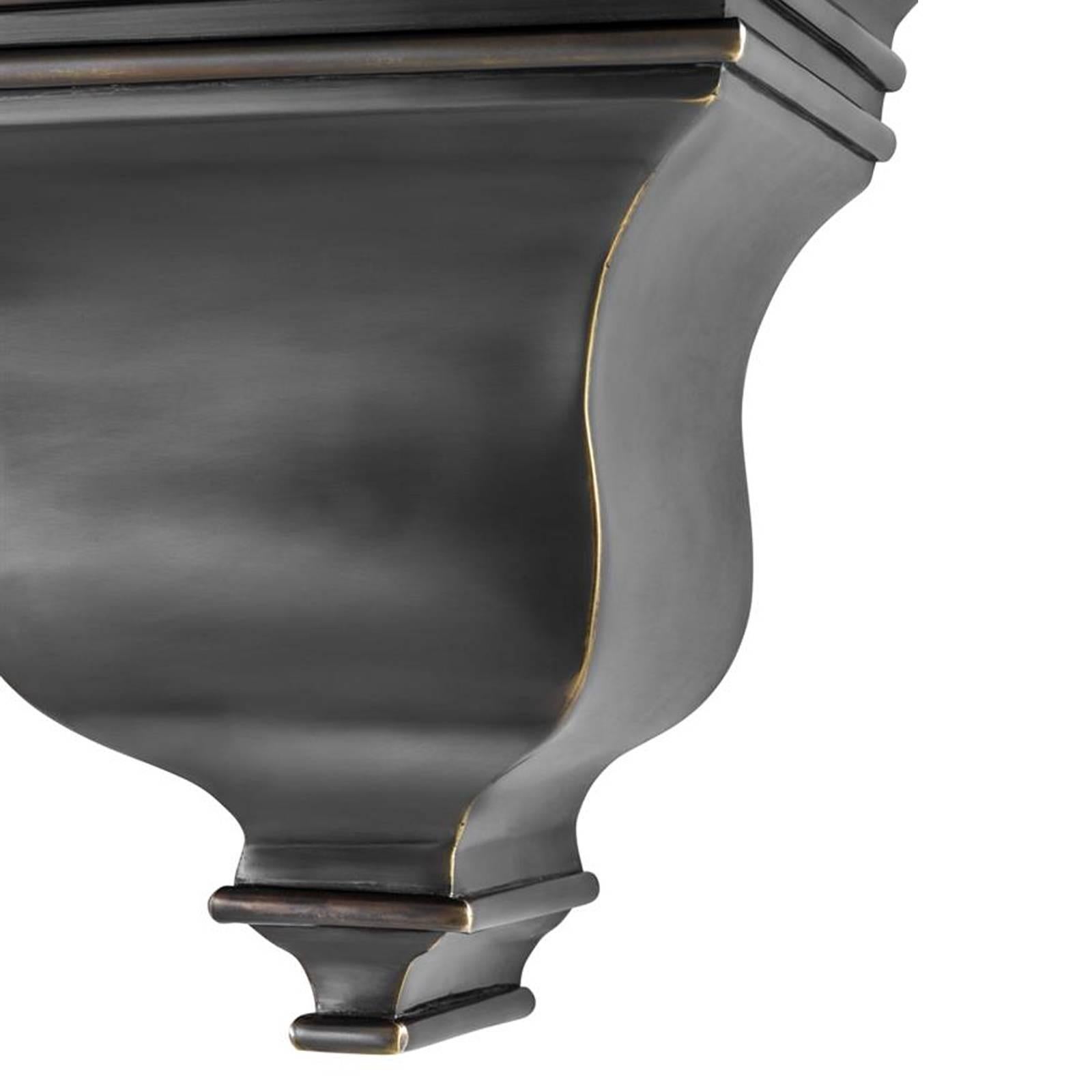 View Wall Console in Bronze Finish 3