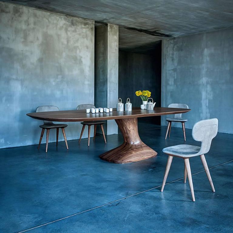 Racing Dining Table in Solid Walnut For Sale at 1stDibs