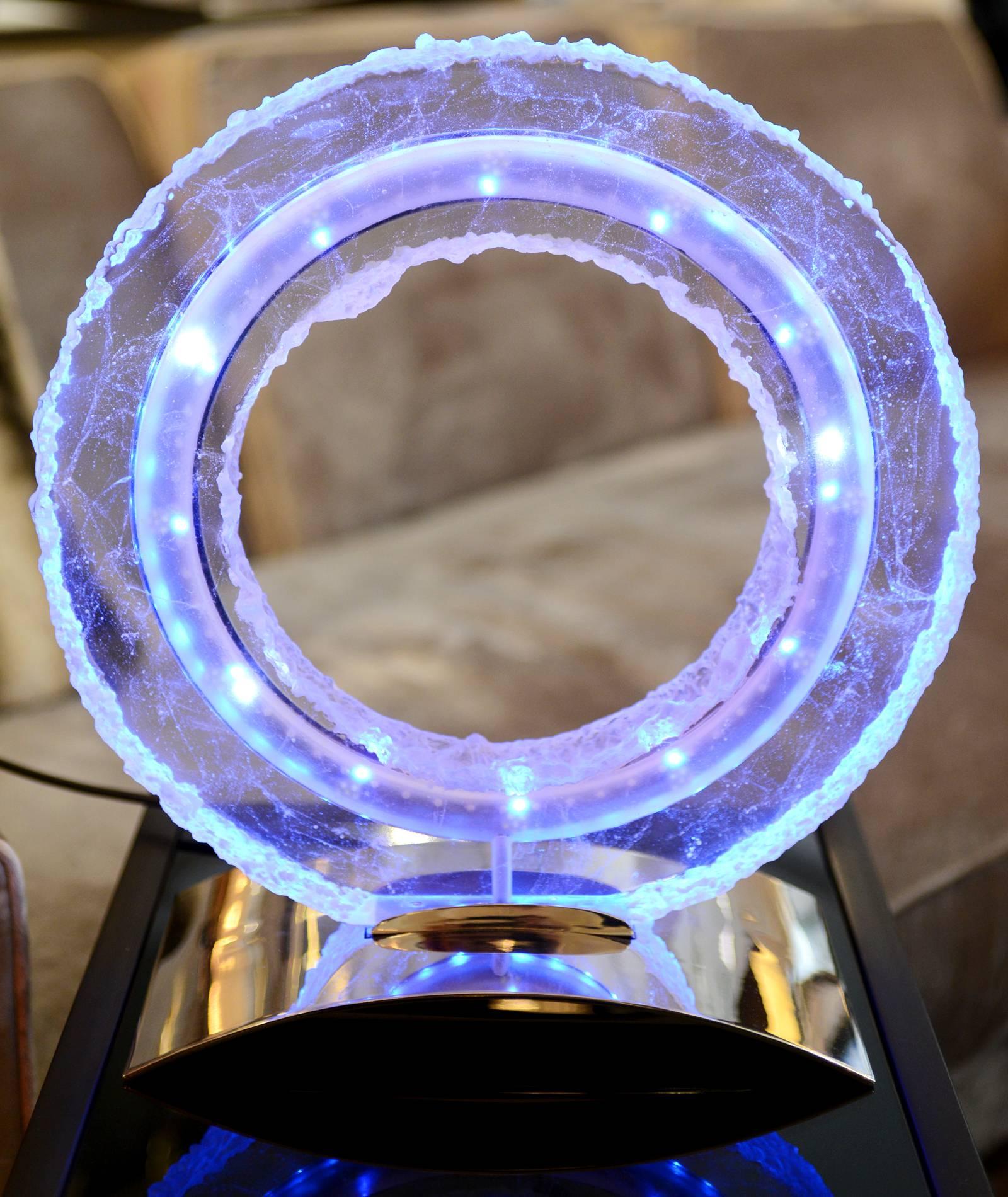 French Blue Ring Medium Clock Crystal, 2017
