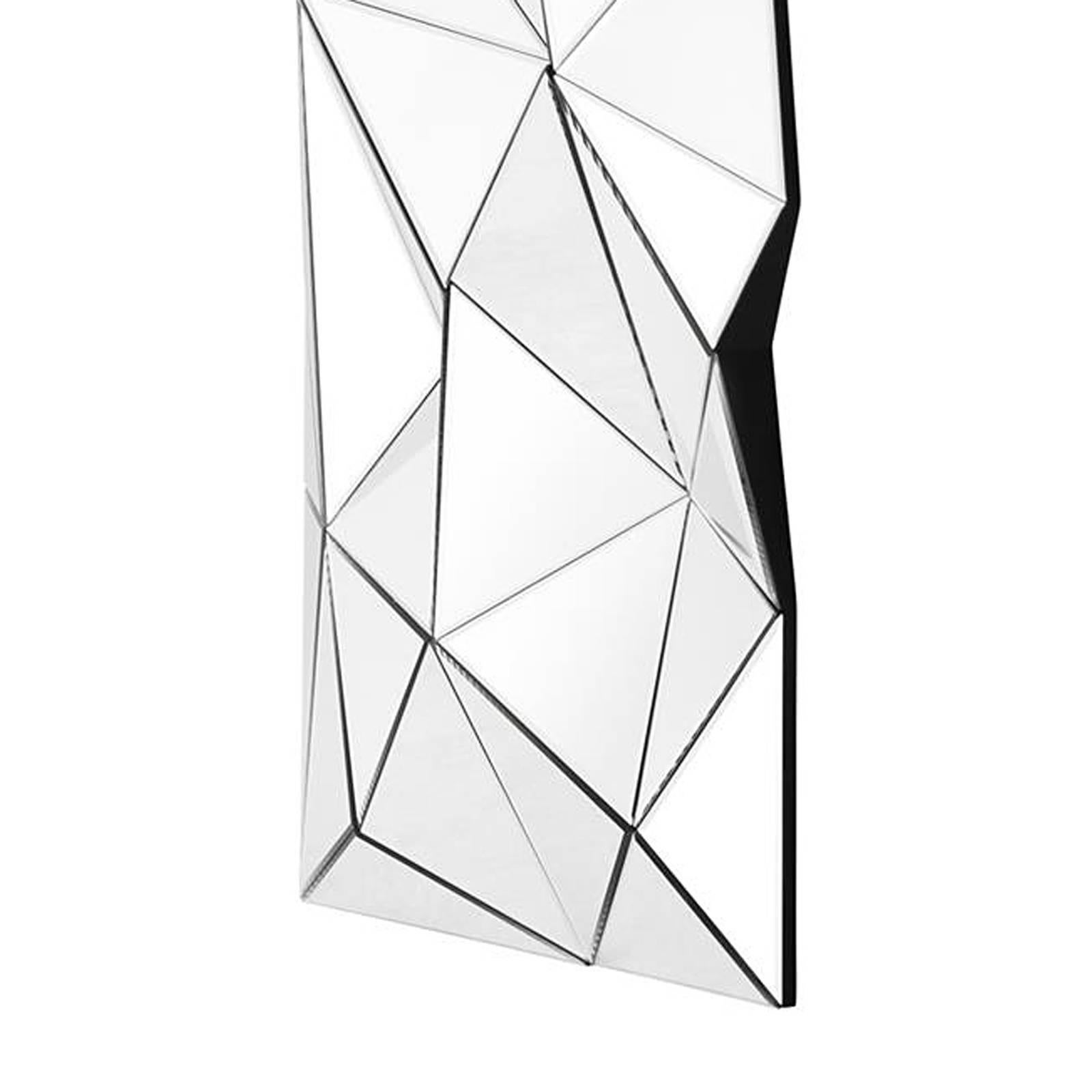 Contemporary Aston Mirror with 37 Bevelled Mirror Glass