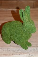 Garden Rabbit Sculpture in Synthetic Turf