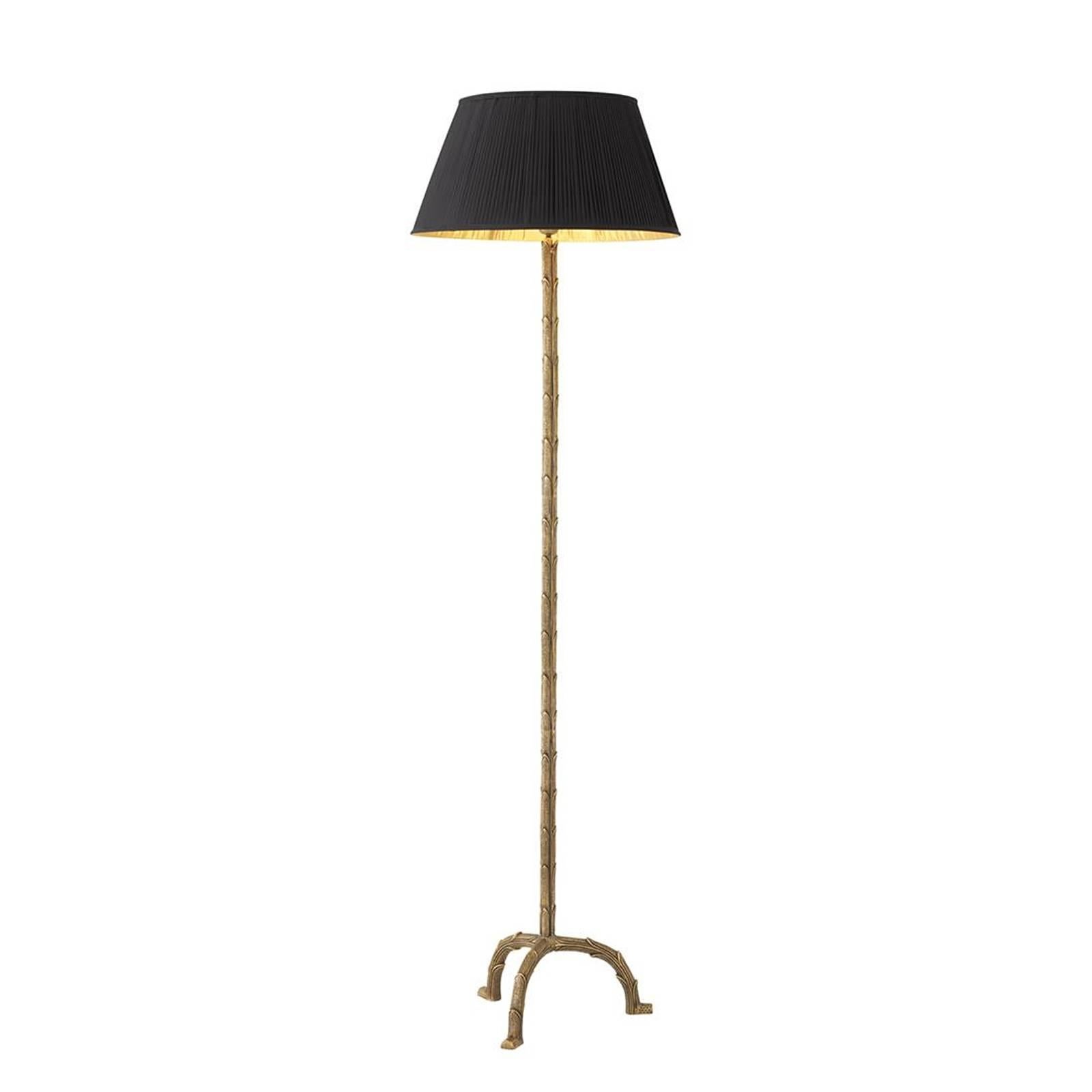 Chambon Floor Lamp in Vintage Brass Finish