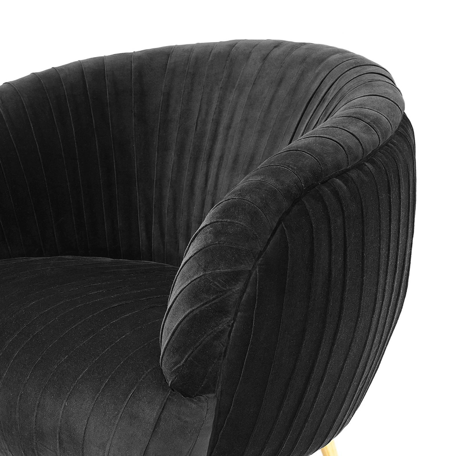 Diana Sessel aus blauem, weichem oder schwarzem, weichem Samt (21. Jahrhundert und zeitgenössisch) im Angebot