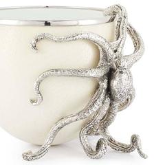 Ostrich Egg and Octopus Bowl