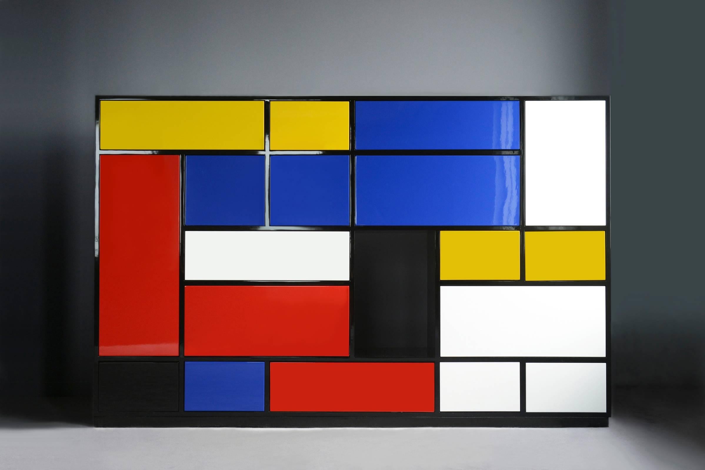 meuble mondrian