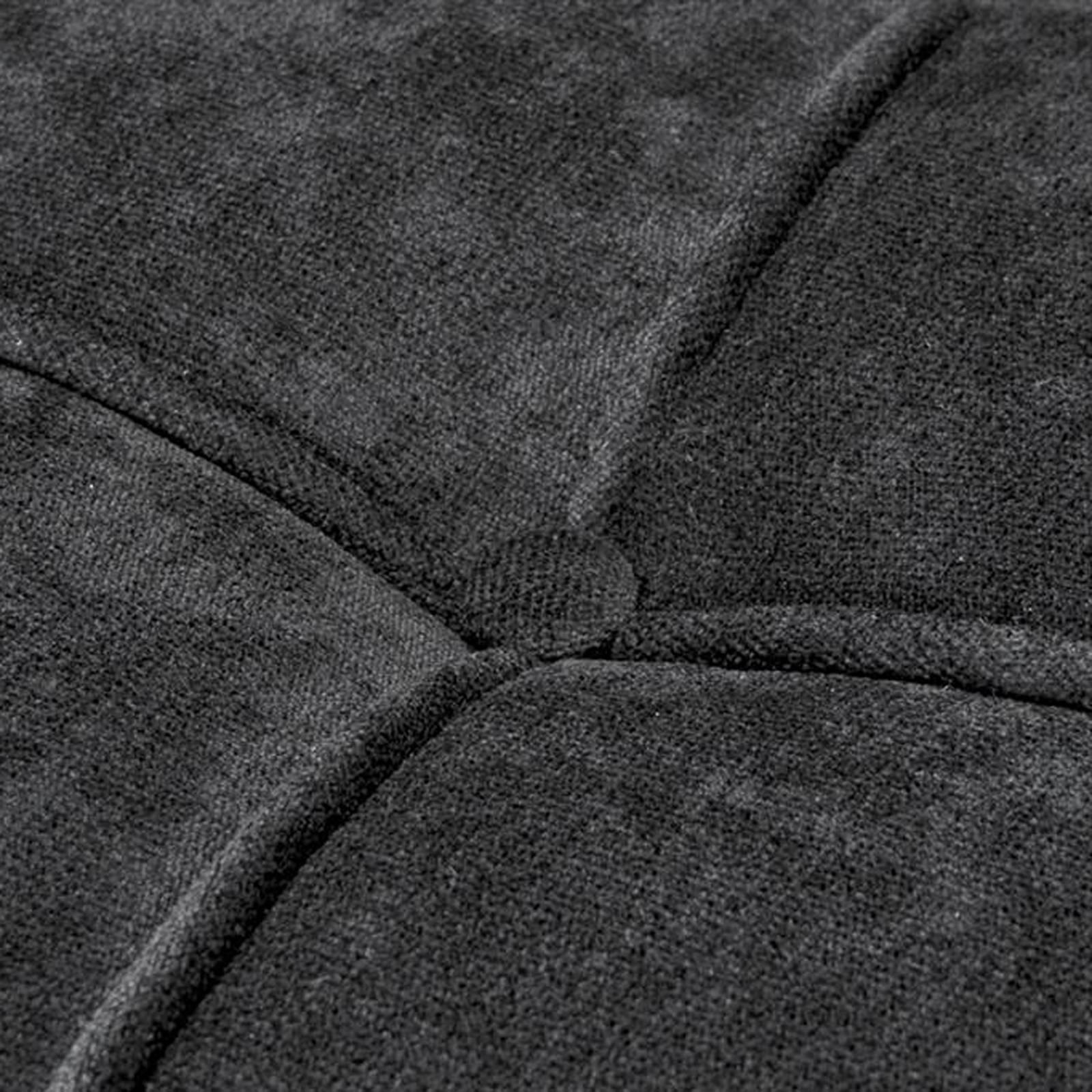 Hand-Crafted Sander Sofa in Black, Greige or Ecru Velvet Fabric