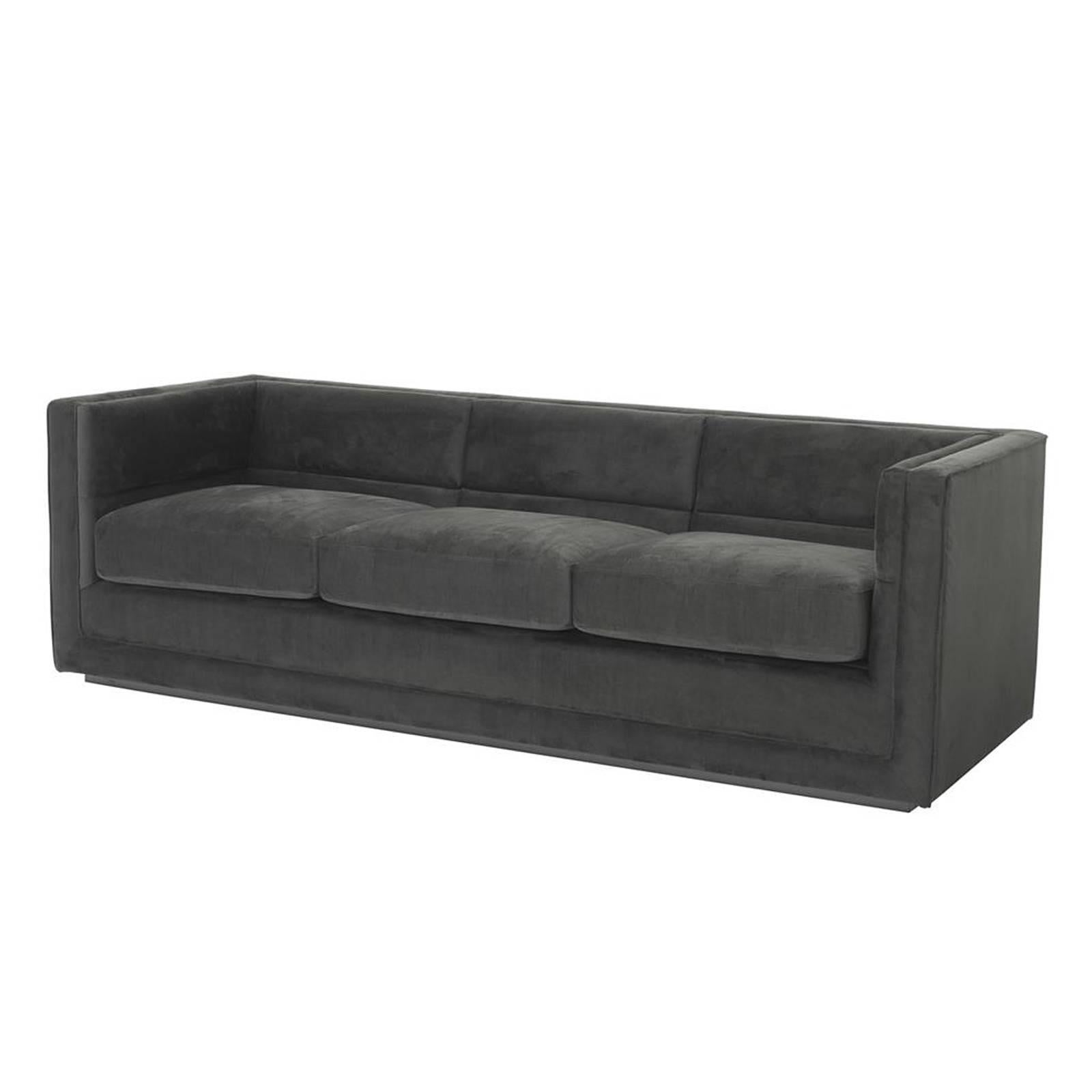 Becker Sofa with Anthracite Grey Fabric