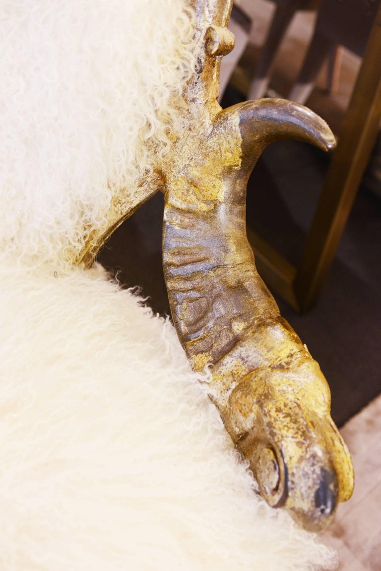 Pure Lamb Daybed in Mongolia Lamb Wool For Sale at 1stDibs