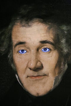 Peinture à l'œil vif style XIXe siècle