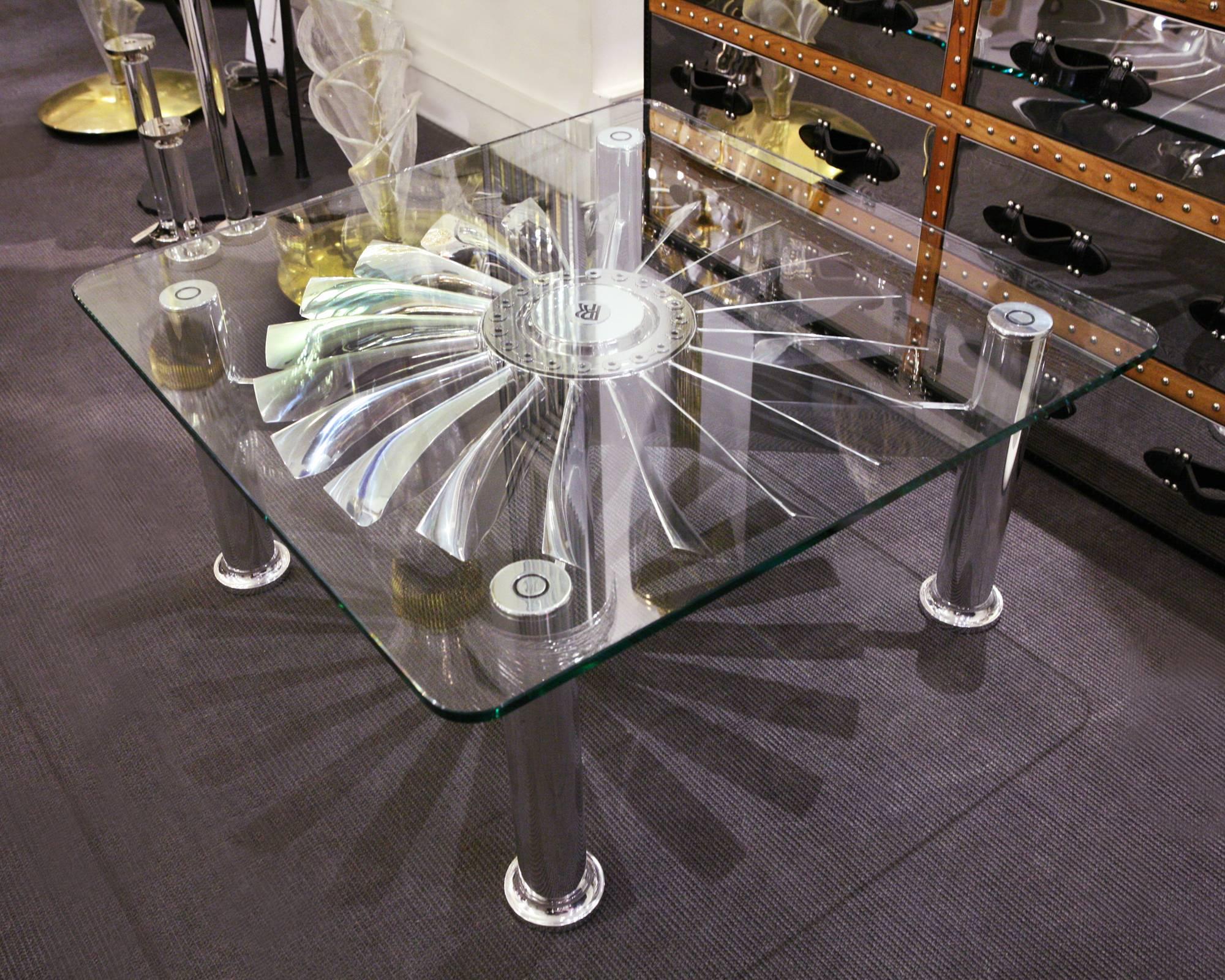 turbine coffee table