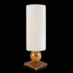 Turner Table Lamp in Oro Nero Gold Finish
