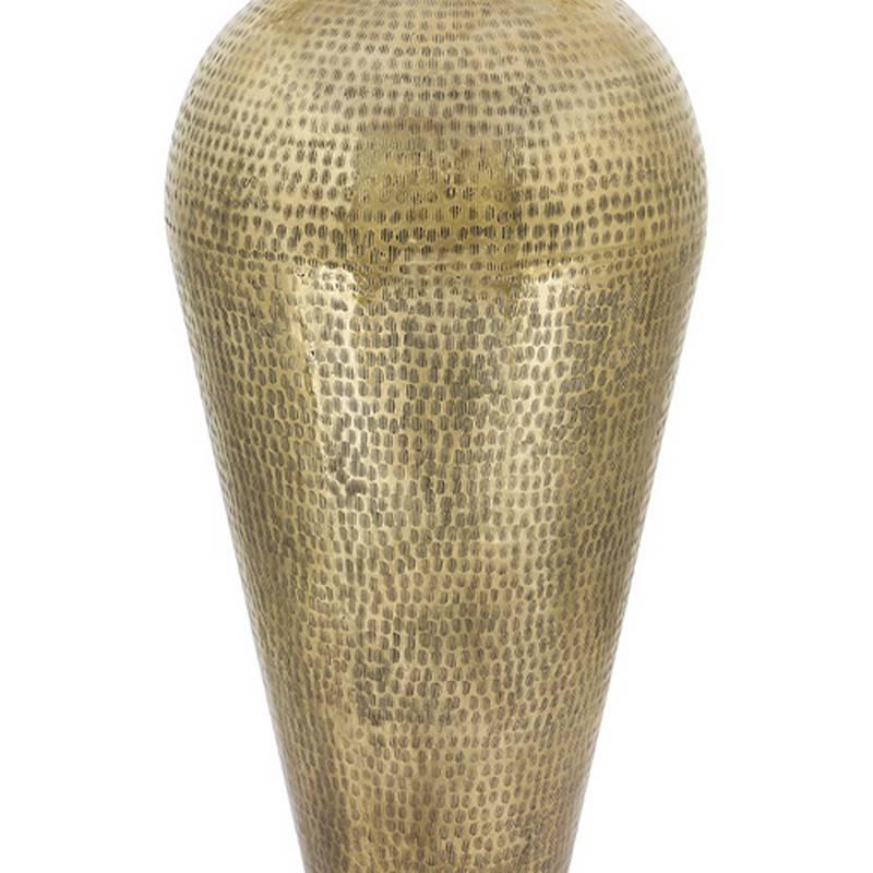 Gilded Vase Hand-Hammered In Excellent Condition In Paris, FR