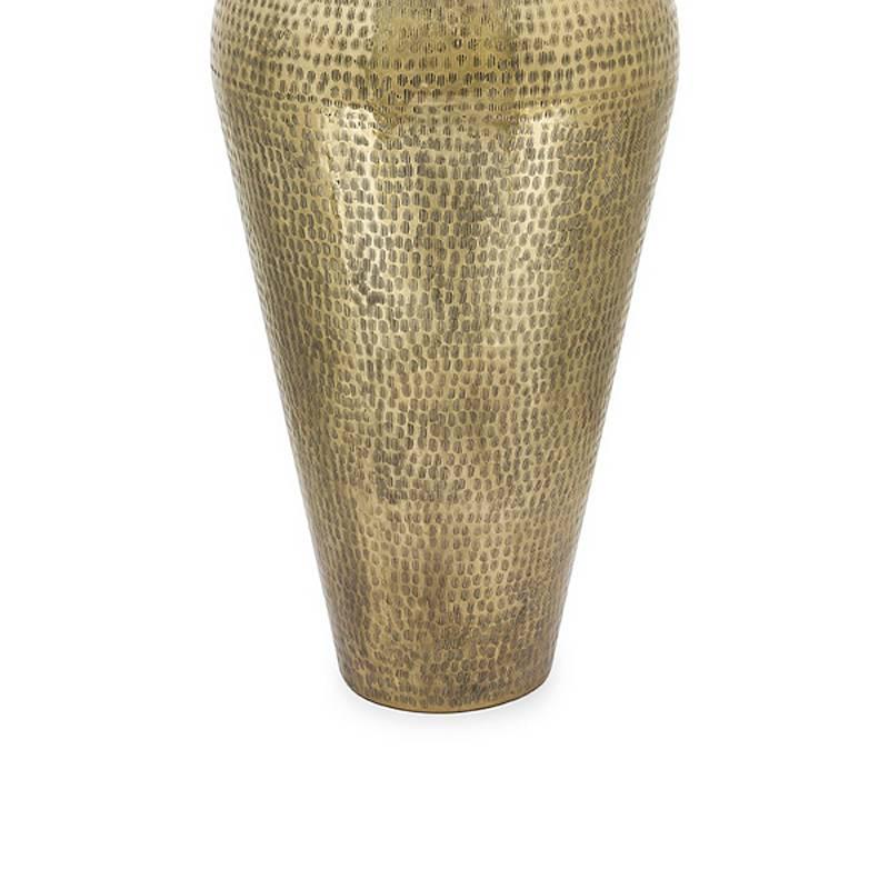 Unknown Gilded Vase Hand-Hammered
