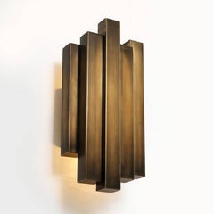 Towny Wall Lamp in Vintage Brass