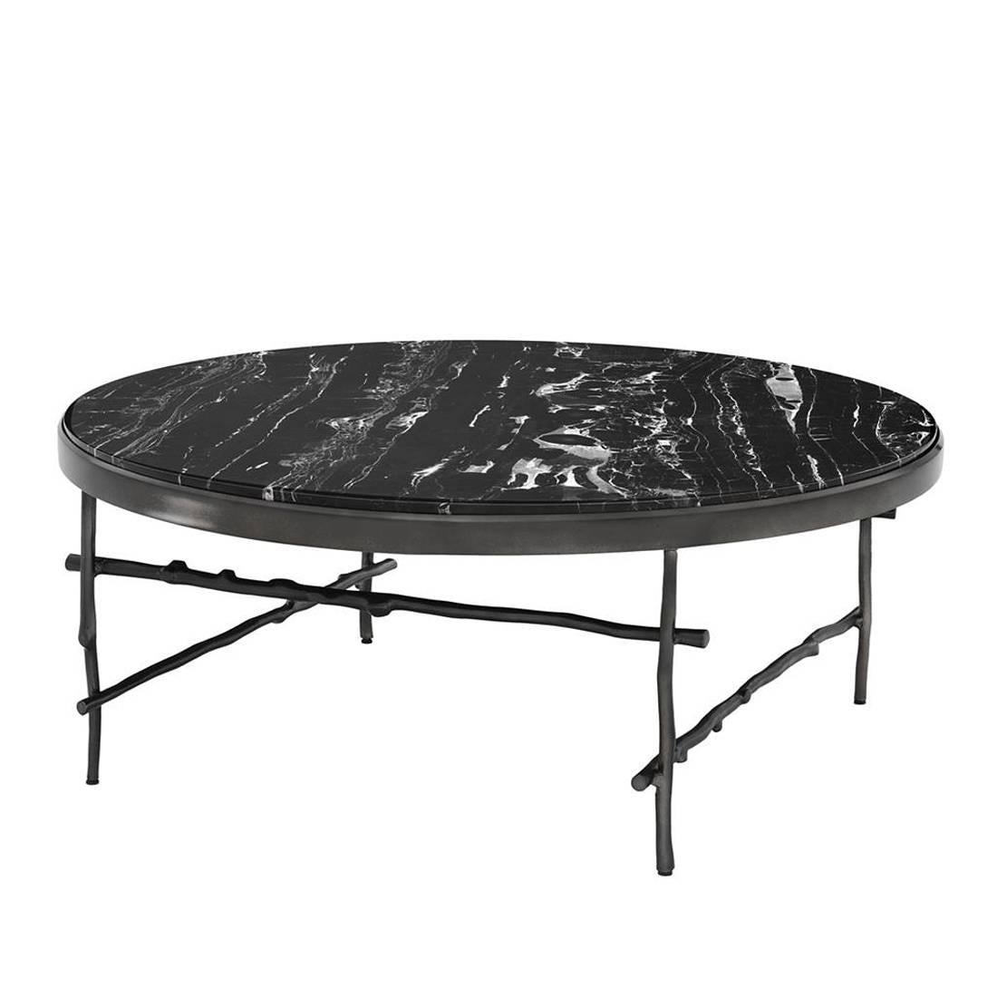 Coffee Table Table Black Branches with 
Structure in solid bronze. With nero portoro 
Marble top.
Also available in Console Table or Side 
Table Black Branches.
 