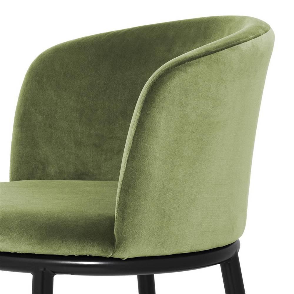 Contemporary Sweety Chairs Set of Two in Green or Red or Green or Purple or Black Velvet