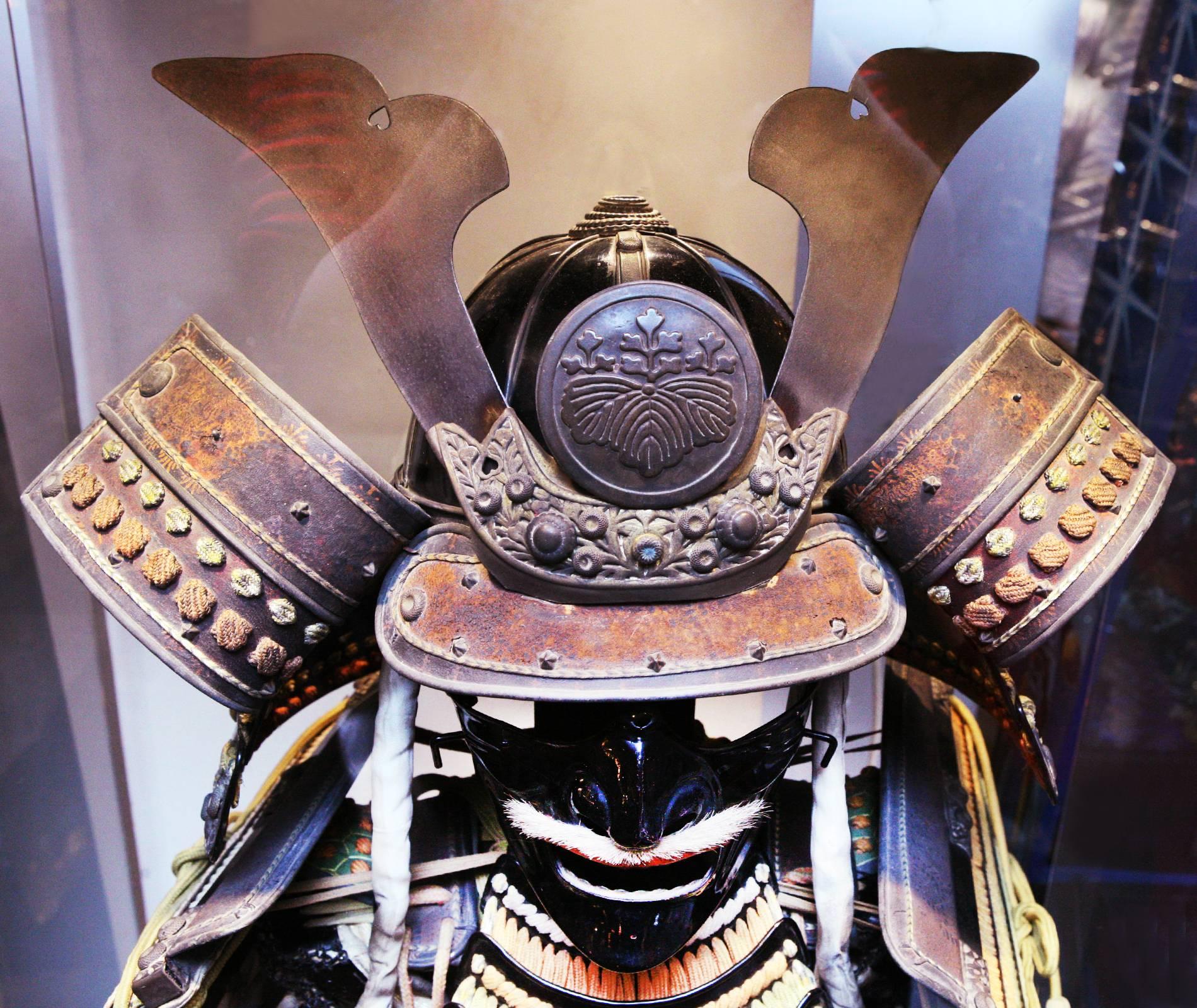 Japanese Samourai Armor Hoso-Kawa Family Meiji Era
