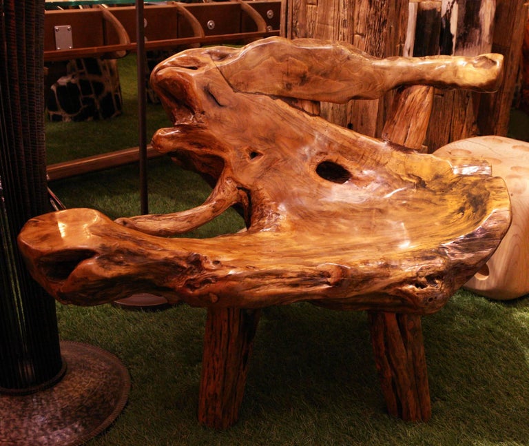 Molave Wood 2 Bench in Solid Molave Wood at 1stDibs