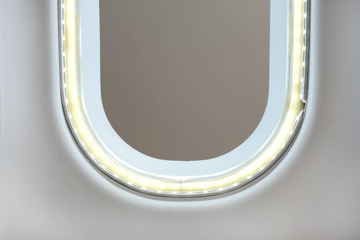 Resin Aircraft Fuselage Portholes with Led Lighting For Sale
