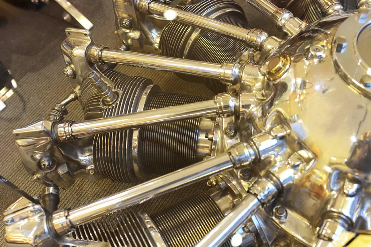 Pratt & Whitney Engine with Nine Cylinders and Overhead Valves In Excellent Condition In Paris, FR