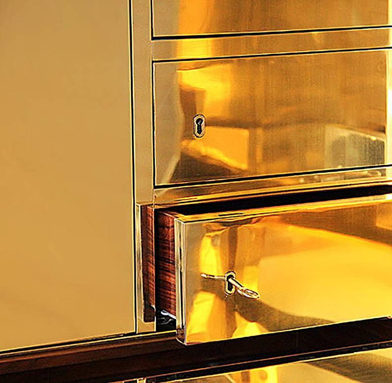 Contemporary Safety Smart Gold Finish For Sale