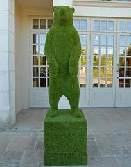 Bear Shape in Synthetic Turf
