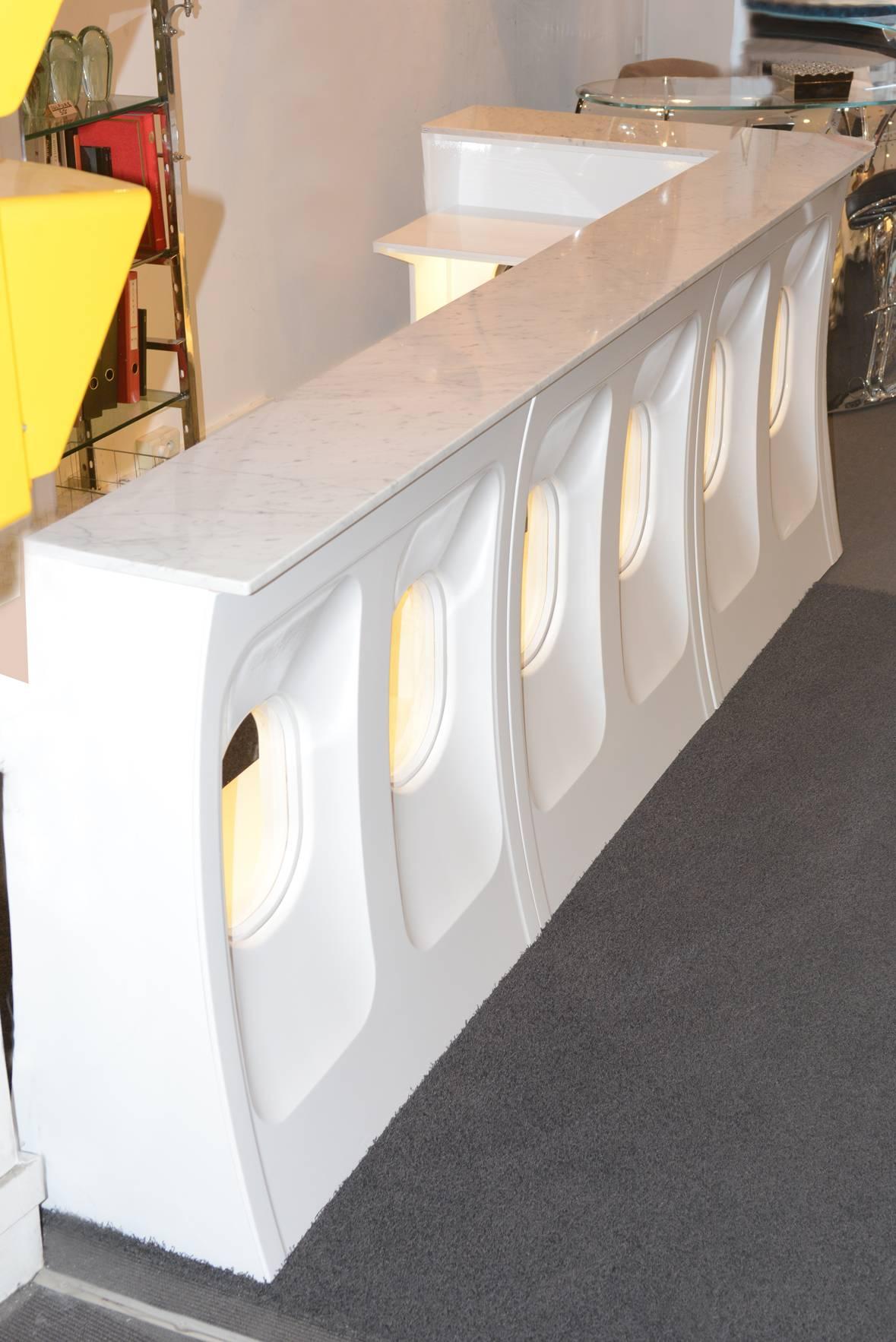 Bar Fuselaje Arte Hecho con Portillos Fuselaje de Avión Airbus A340 2016 en Excelente estado para la venta en Paris, FR