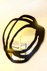 Mirror Silk Screen with Black or White Frame