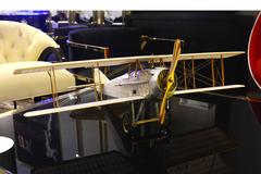 Old Charles Model Aeroplane Transparent Spad Plane Type