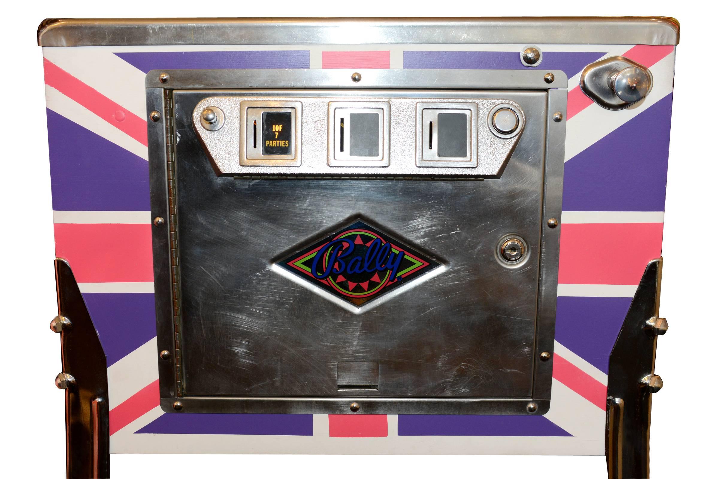 American Pinball Rolling Stones Collector 1980s Completely Revised For Sale