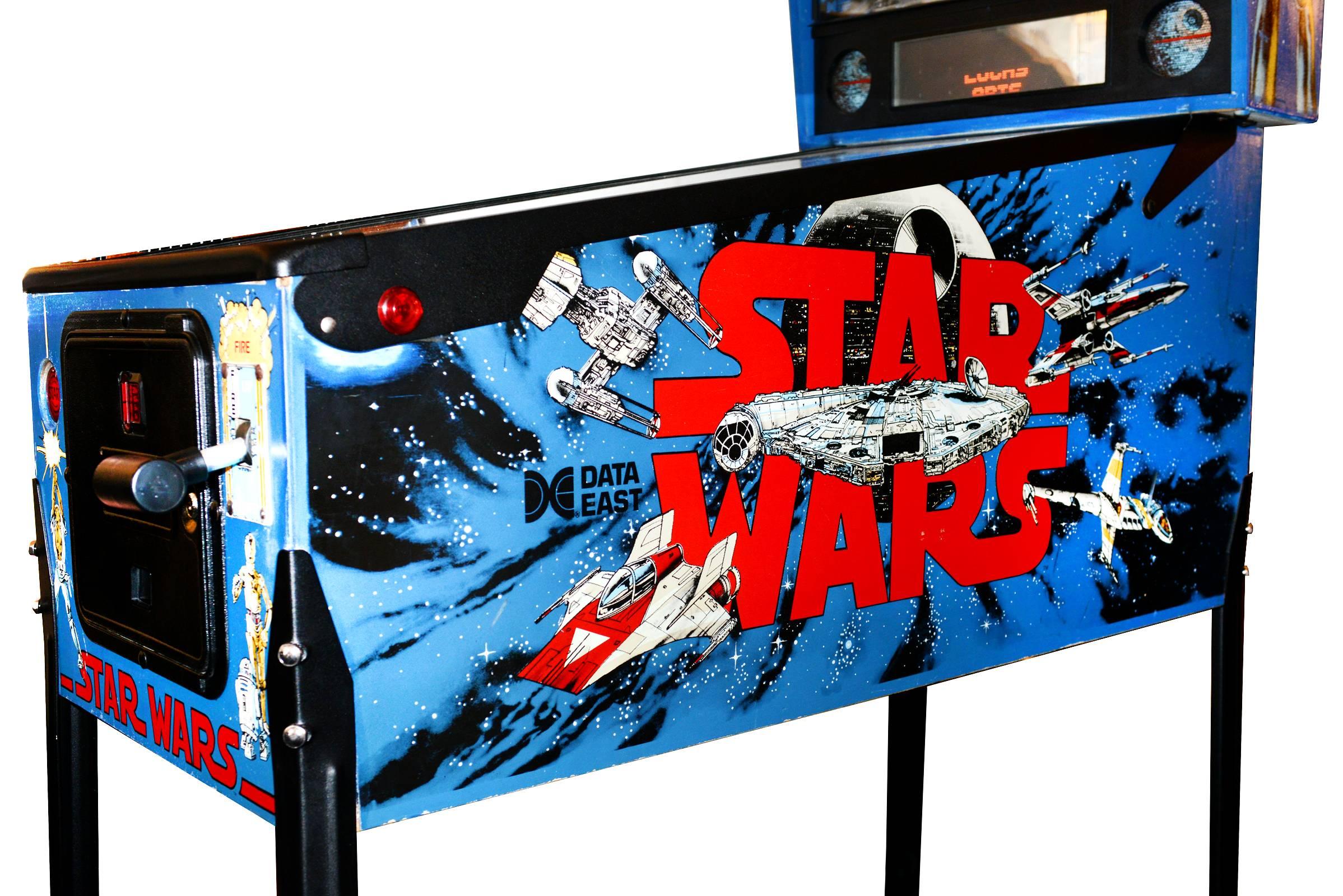 Pinball Stars Wars DATA EAST Manufacturing 1992 Collector In Excellent Condition In Paris, FR