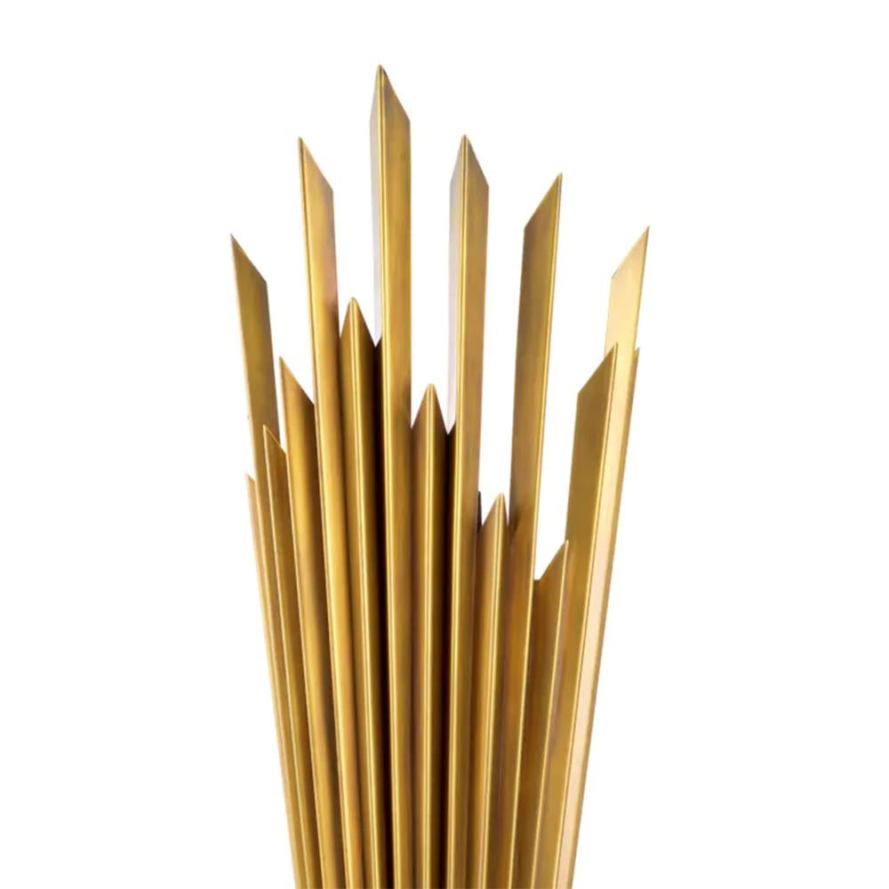Indiano Lampada da parete Olymp in ottone in vendita