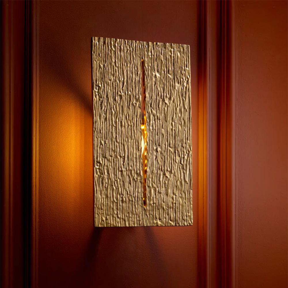 Aluminium Lampe murale en laiton Glow en vente