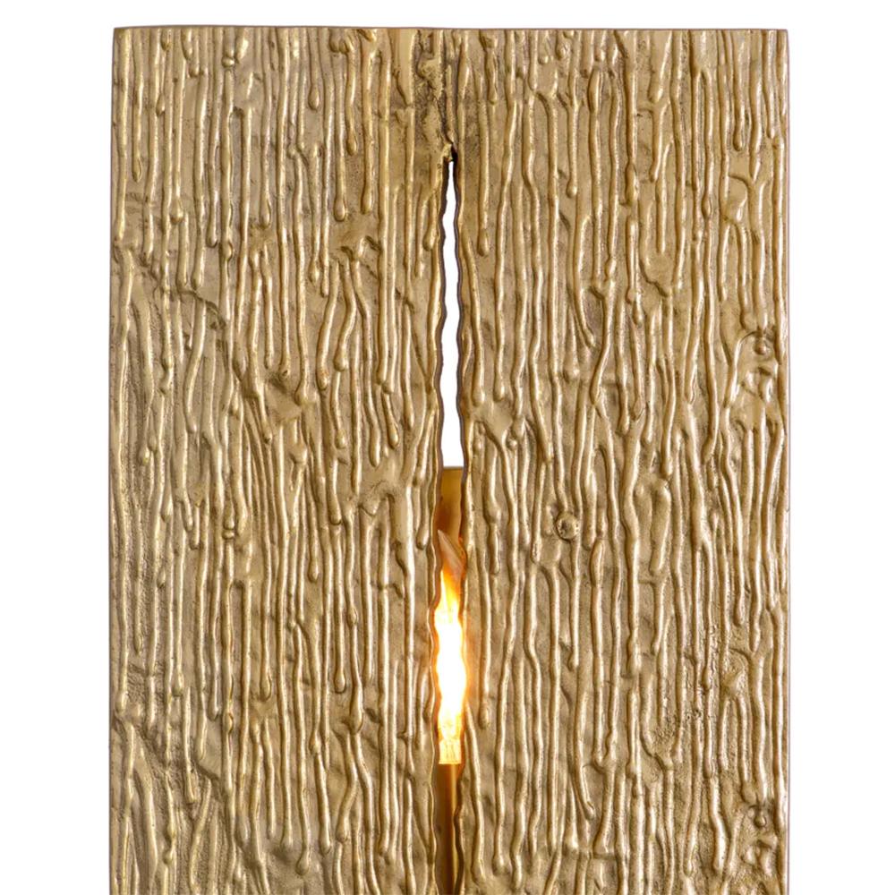 Fait main Lampe murale en laiton Glow en vente
