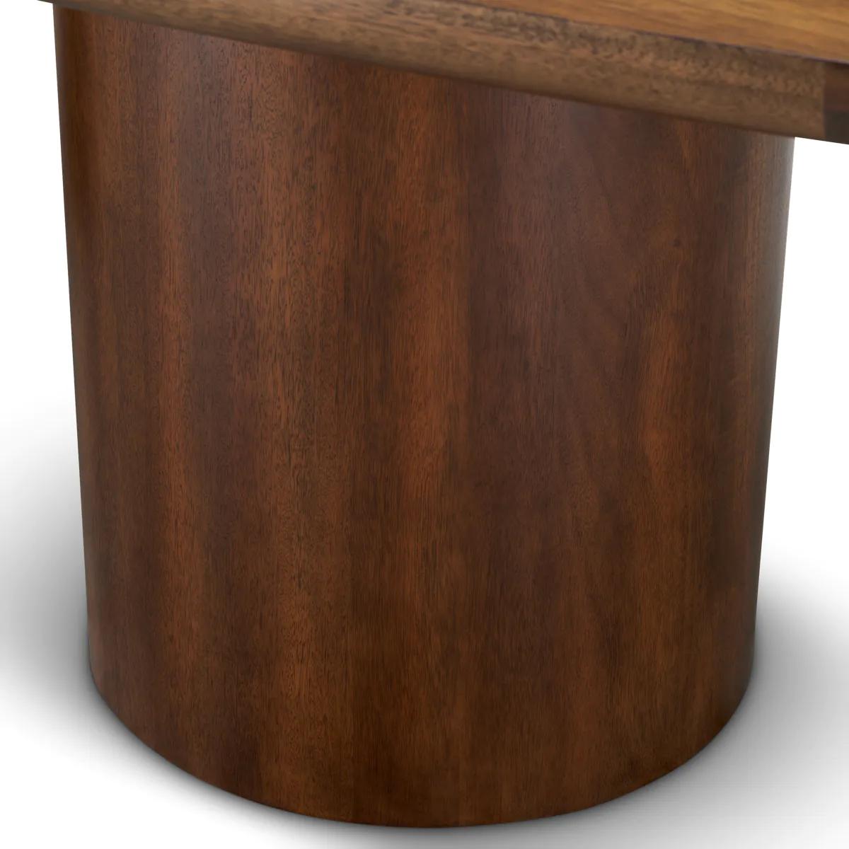 Contemporary Greta Brown Dining Table For Sale