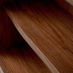Riverside walnut Bookcase