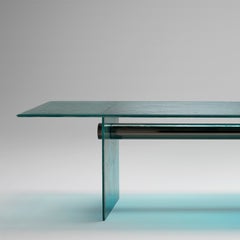 Aqua Blue Dining Table