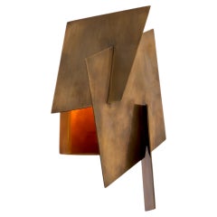 Recessed Brass Wall Lamp