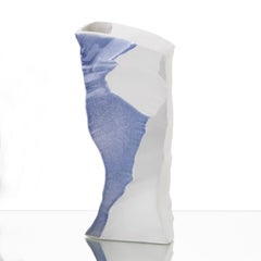 Grand vase « Iceberg Blue »