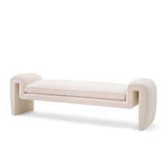 Scarlett White Large Bench