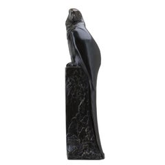 Parrot Bronze Set of 2 Sculpure