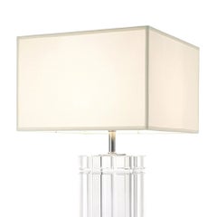 Lampe de table en cristal