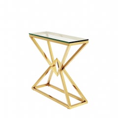 Diamond Console Table