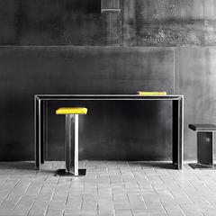 Acier Full Console Table in Handcrafted Steel
