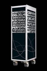 Airport Black Aircraft Bar Trolley