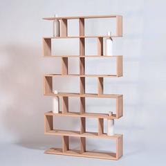 Bottle Vase Shelve in 100% Solid French Oak