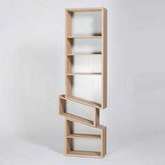 Sliding Shelve in Solid French Raw Oak