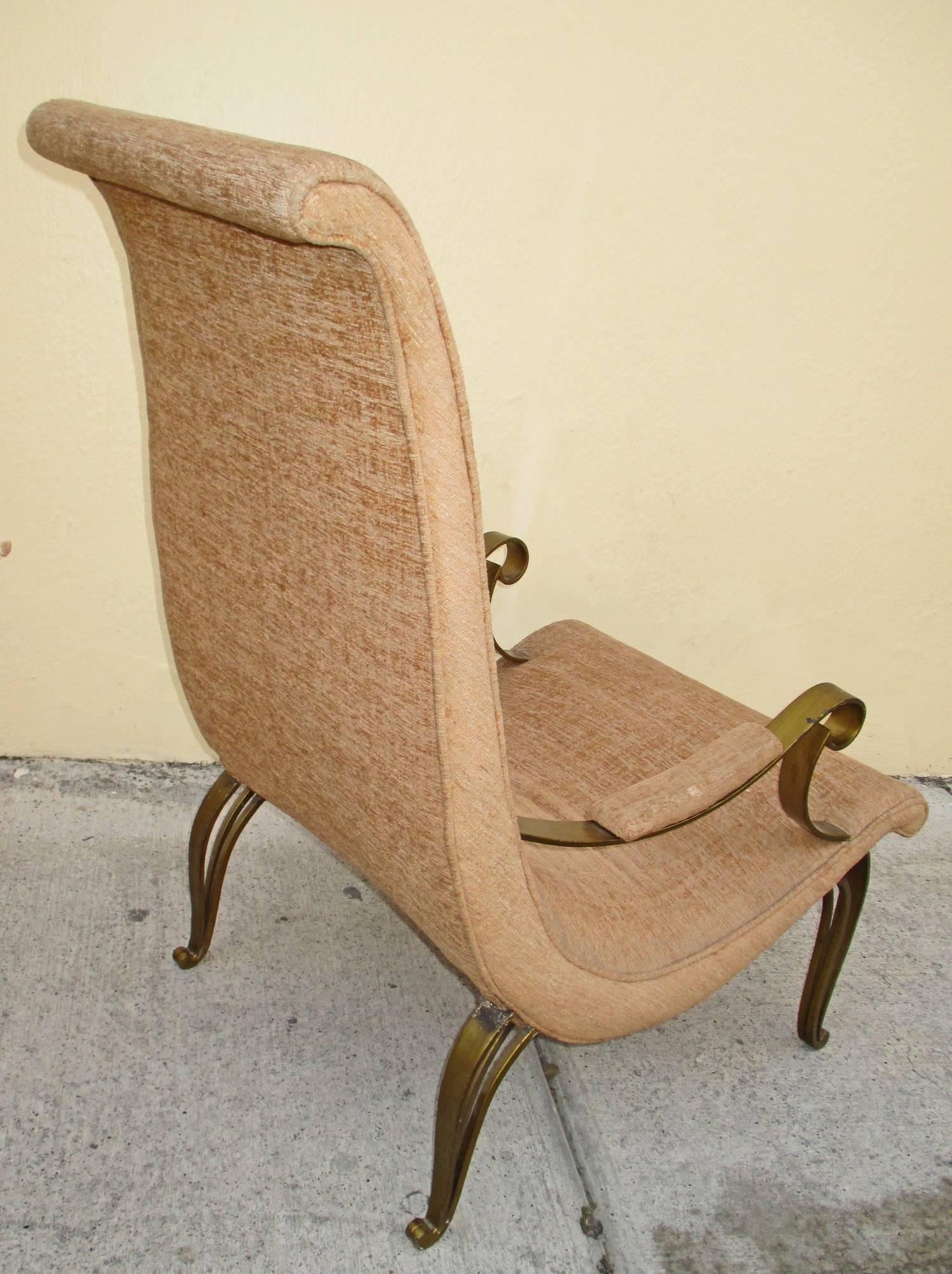 20th Century Roberto & Mito Block, Two 'Miguelitos, ' Mexico Mid-Century, Lounge Chairs For Sale