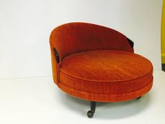 Three-Piece Milo Baughman Set with Lounge Chair, Supersize Ottoman & More