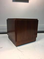 Magnificent Modern Cube or Side Table in the Style of Milo Baughman